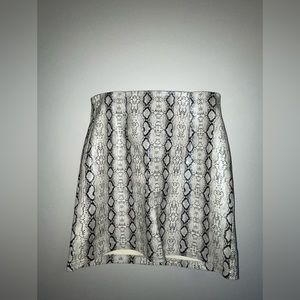Altar’d State Snake Print Skirt